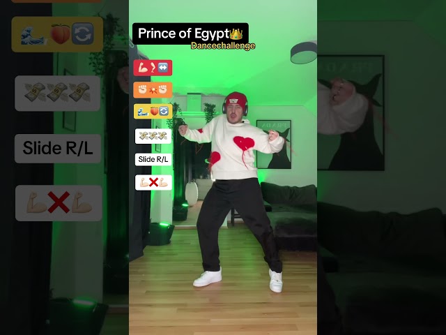 Prince of Egypt- Dancechallenge 👑 #foryou #dance #tutorial class=