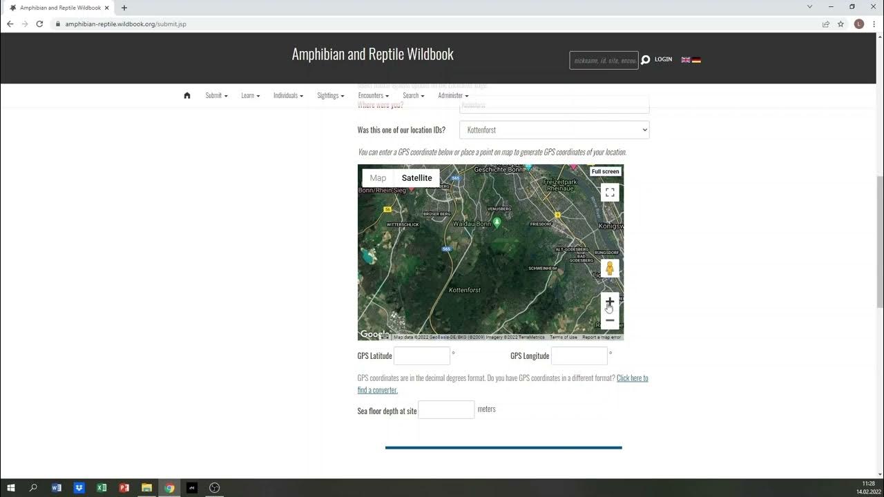 How to use the Amphibian & Reptile Wildbook Software as a Citizen