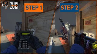 How to fake bomb plant [CS:GO Tutorial] [ZuKi School] Resimi