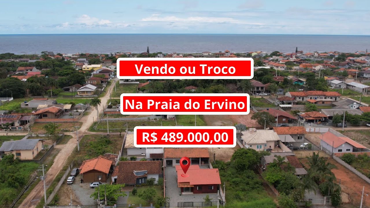 🏡 Casa à Venda na Praia do Ervino - São Francisco do Sul/SC 🌊