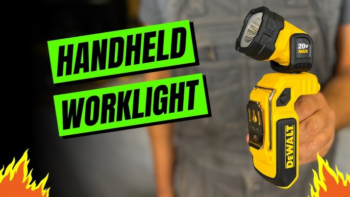 sammen udvikle Uskyld Dewalt LED 20v Max Work Light with Tool Connect DCL074 REVIEW - YouTube