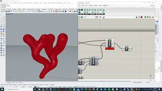 Making Smooth Organic Forms Using Dendro for Grasshopper and Rhino