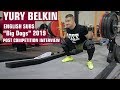 (eng subs) YURY BELKIN / "BIG DOGS 2019" / POST COMPETITION INTERVIEW