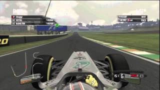 F1 2011 3 Player Live commentary - The Warm Up (50% Sau Paulo qualifying and race)