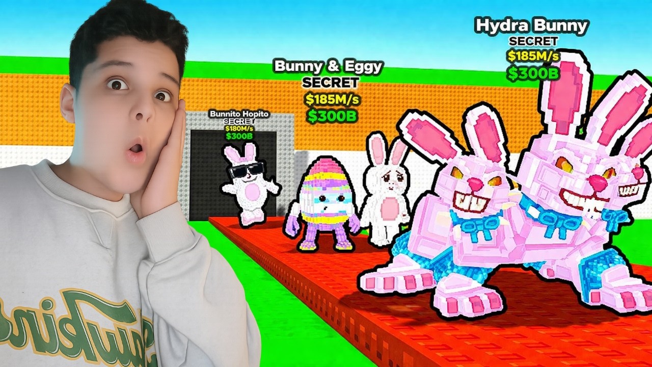 ΑΝΟΙΓΩ LUCKY BLOCK ΜΕΧΡΙ ΝΑ ΤΥΧΩ HYDRA BUNNY! - YouTube