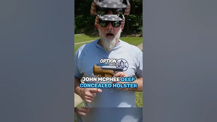 John McPhee Deep Concealed Holster