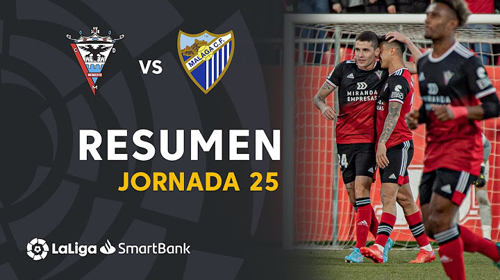 Highlights CD Mirandés vs Málaga CF (0-0)