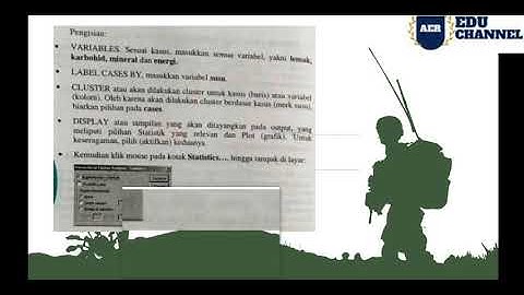 ANALISIS CLUSTER 2  HIRARKI CLUSTER