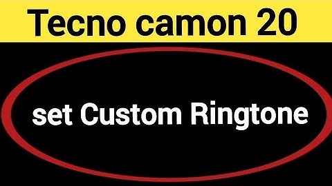 How to set custom ringtone, Tecno Camon 20 me song ringtone Kaise lagaya