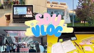 : SDU Vlog|Study with me|Final exams|