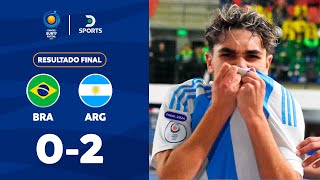 Thumbnail for ¡#ARGENTINA CAMPEÓN ANTE #BRASIL EN UNA FINAL DE INFARTO! | Brasil 0 – 2 Argentina | Resumen