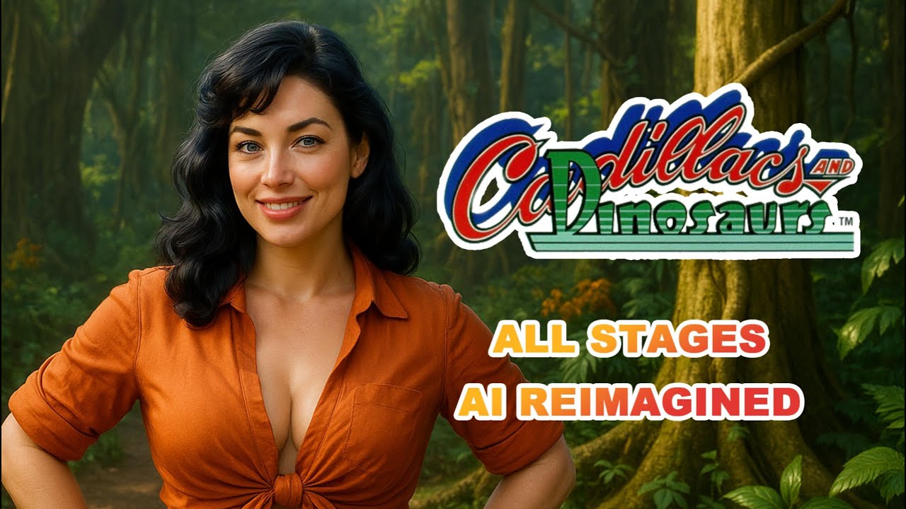 Cadillacs and Dinosaurs - All Stages AI Reimagined in REAL LIFE. Ultra Realistic!
