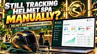 Helmet Spa Management System in PHP & MySQL | Full Dashboard Demo