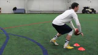 5 Step Drop Back Pass 10 Yard Down In | Football | Quarterback | Playbook