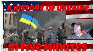 A History Of Ukraine In Five Minutes - REACTION - wow learned a lot in a lousy 5 mins!