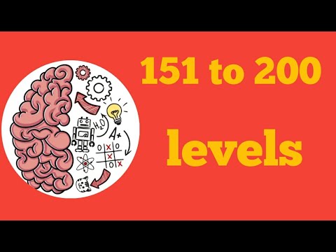 Brain test level 151 to 200 walkthrough