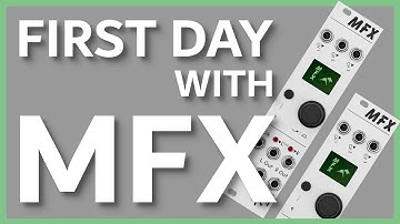 First day with the MFX of @busycircuits  Busy Circuits - No Talk