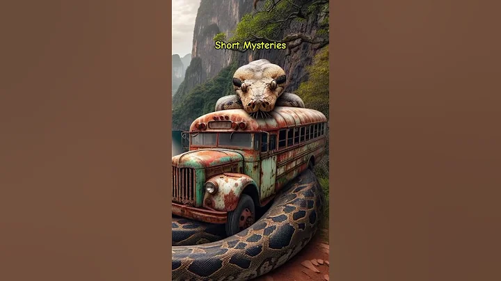 Travel Exploring | Nature Discovery | Python and Bus #feedshorts #shorts #python #wow #nature #fyp