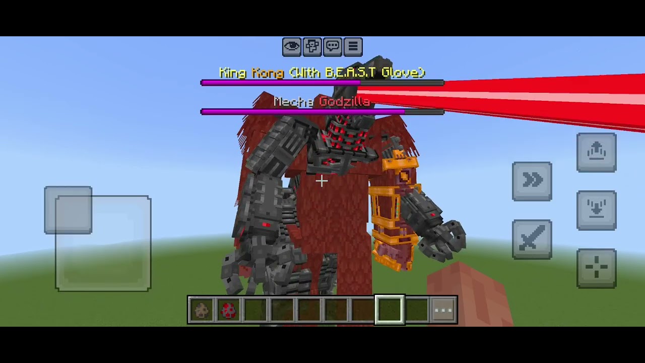 Evo robot Godzilla vs Evo king kong 