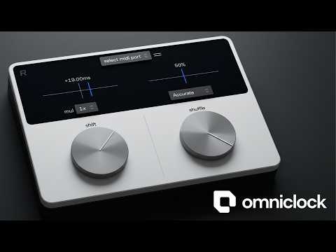 Omniclock: World’s First MIDI Clock & Vintage Shuffle Plugin
