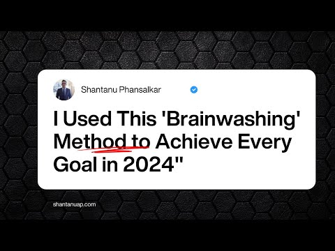 The Method I Use to Hit Every Goal