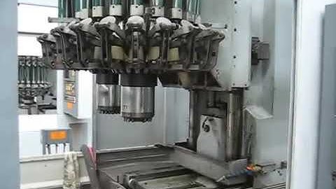 Chiron DZ18W Magnum Twin Spindle vertical machining center