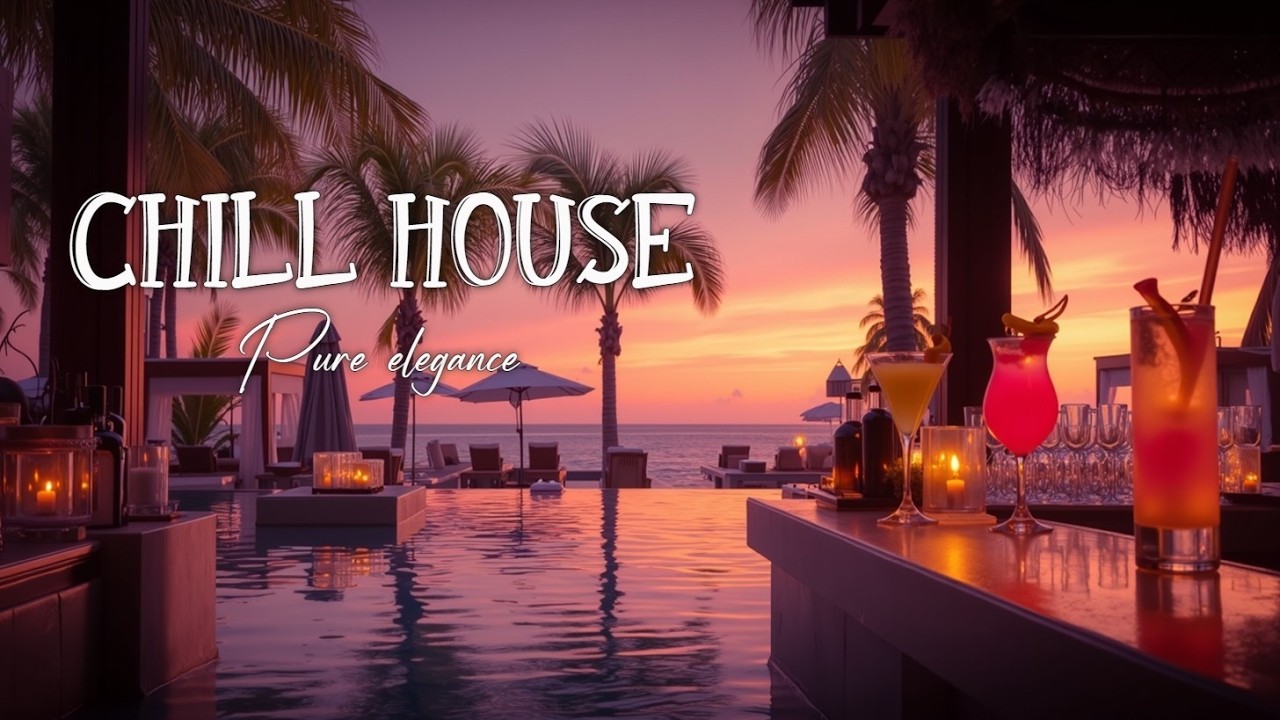 Дип-лаунж хаус вайбс 🍸 Элегантная хаус-музыка для коктейль-бара для расслабления на закате