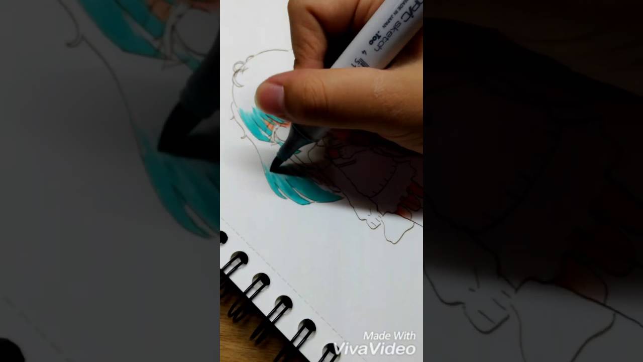 Hair tutorial (chibi) - YouTube