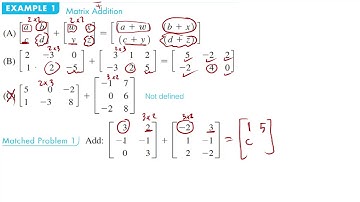 Video  1       11 A 5 2 Matrix Multiplication , Inverses and Determinants