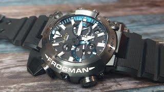 G-Shock MRGBF1000R-1A MR-G Frogman Full Metal Titanium