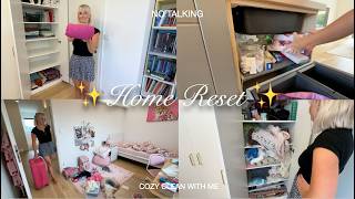 Satisfying Home Reset ✨ ASMR Cleaning Motivation | Linen Closet,Kitchen Organizing & Kids Room Reset