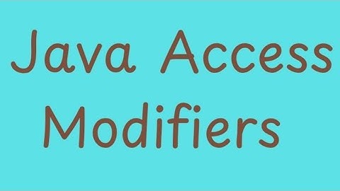 Learn Java Access Modifiers. #Java #AccessModifier #Tech #HappyLearning #Softstep #SoftstepSolution