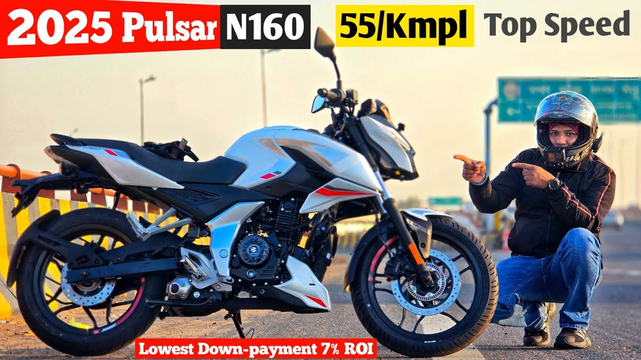 2025 Pulsar N160 Detailed Ride Review | New Features | Abs, Mileage, Top Speed | On Road Price