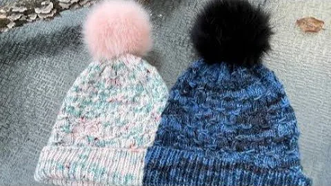 How to do the Pick Up Loop Stitch used in the Mallory Hat