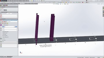 Solidworks and Logopress3 Strip Layout Design