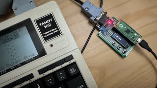 TRS-80 Model 100 PI Pico SD Card Loader