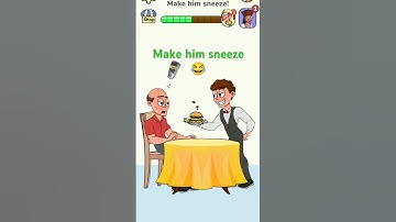 Make him sneeze ☺️😂impossible dategame2 #gaming #puzzlegame #gameplay