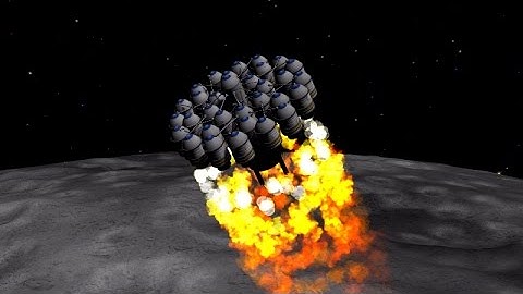 KSP - Maneuvering To The Mun And Back With Flea SRB