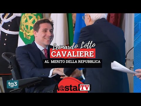 Sergio Mattarella ha consegnato a Leonardo Lotto l’Onorificenza al Merito della Repubblica Italiana