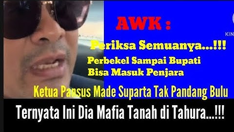 This is it, the land mafia in Tahura