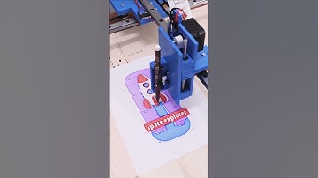 Amazing machine that can solve your handwritting and drawing problems.