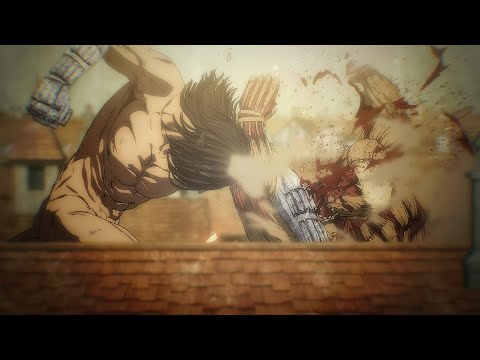 Eren x Zeke Vs Reiner, Porco And Pieck Full Fight | 2022