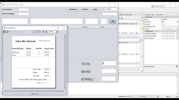Demo Application Point Of Sale with Java Netbeans Full