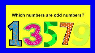 Odd Numbers Song! Learn by Singing!