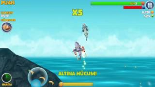 Hungry shark Bölüm-4 Kaplan köpekbalığı hırrr!!!
