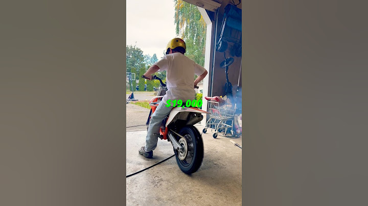 $10,000 vs $1,000,000 Dirt Bike Burnout