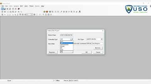 PLC DELTA  Creación de Nuevo Proyecto en ISPSoft