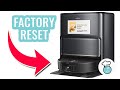 Mova Z60 Ultra Roller Complete Factory Reset Guide