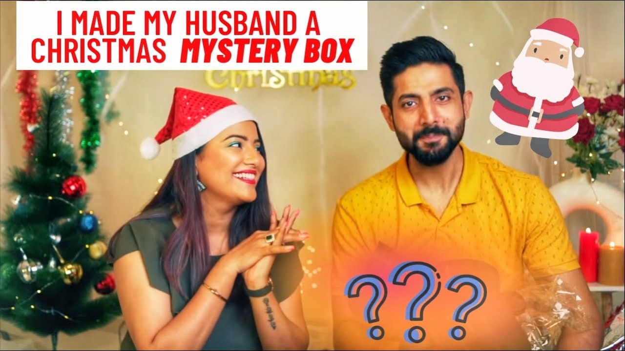 I Became Secret Santa For My Husband & Prepared Him A Mystery Box Worth Rs 9000/-
