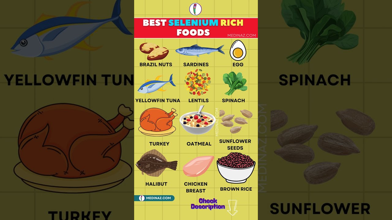 Top Selenium Rich Foods For A Health Boost High In Shorts Nutrition Minerals